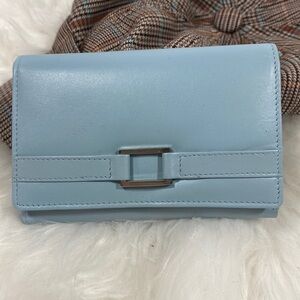 NWT RKW collection ladies wallet in baby blue​​​​​​​​​​​​​​